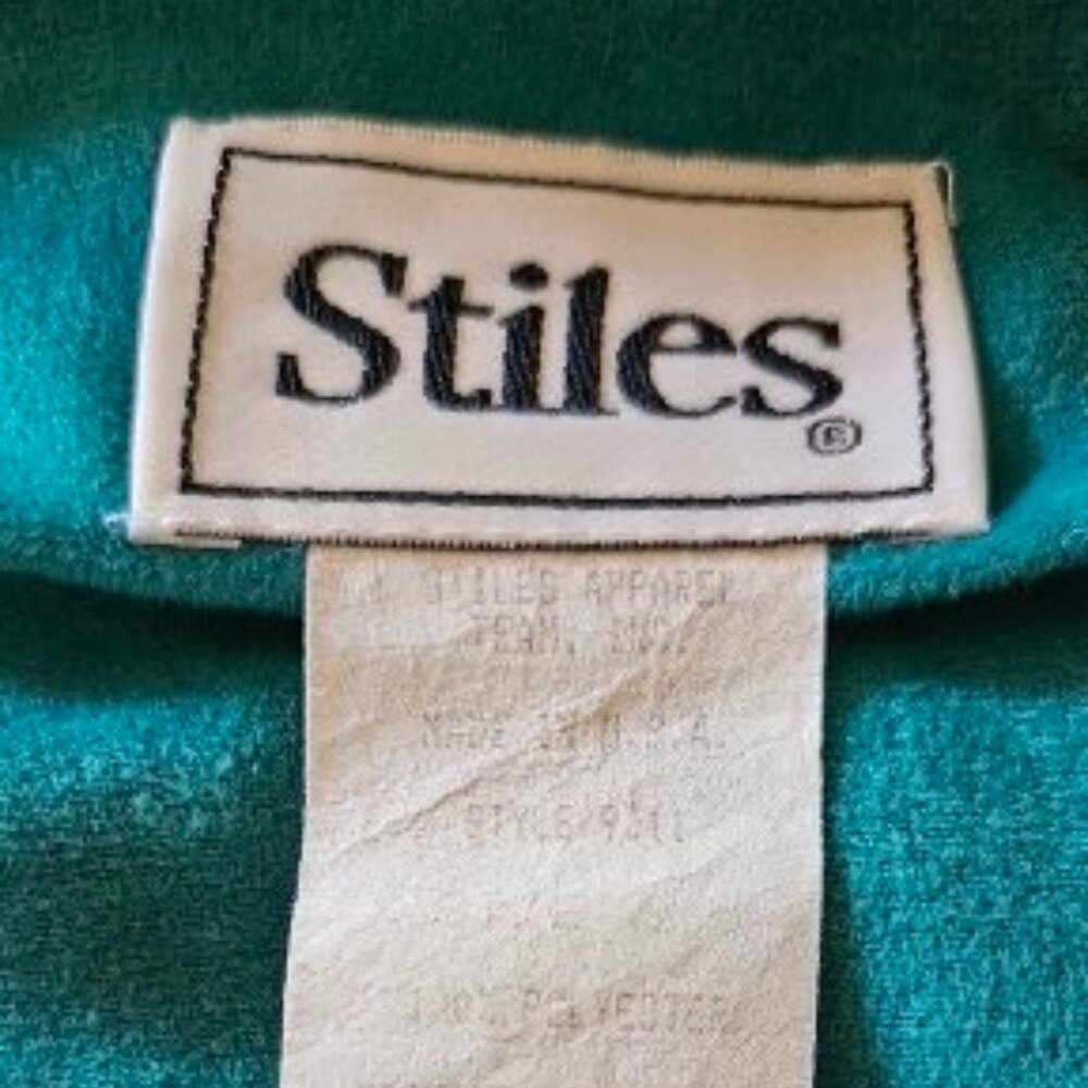 Vintage Cowgirl Dress in Fringed Turquoise Ultrasuede - Picture 7 of 8